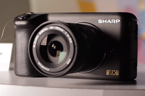 Sharp демонстрирует прототип камеры 8K формата MFT на выставке СES2019