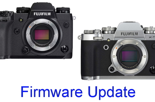 Fujifilm обновила прошивки камер X-T3 и X-H1
