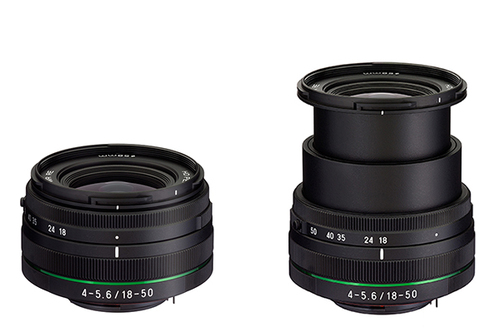 HD PENTAX-DA 18-50mm F4-5.6 DC WR RE — новый влагозащищенный сверхкомпактный объектив