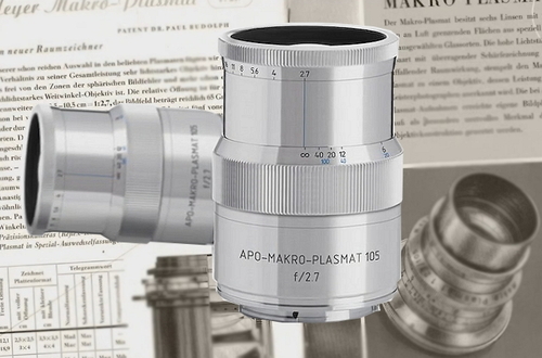 Возрождение классики: Meyer Optik представляет объектив APO Plasmat 105 mm F2.7