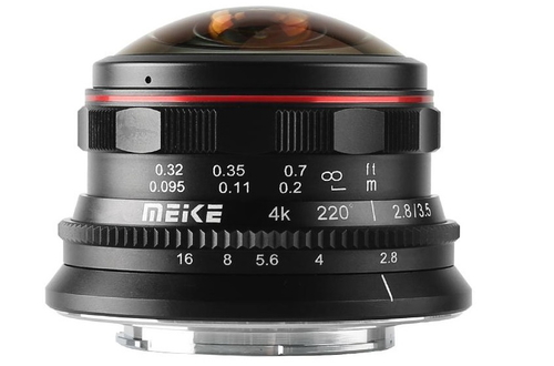 Объектив «рыбий глаз» Meike 3.5mm f/2.8 для камер MFT