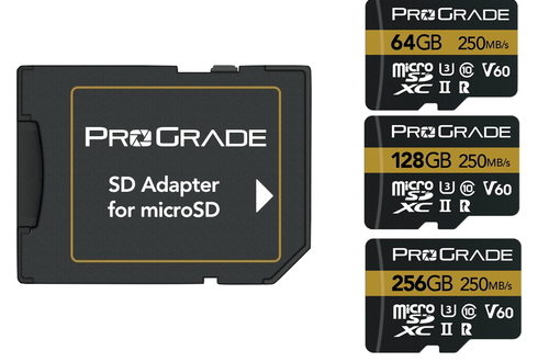 Prograde обновила линейку карт памяти microSDXC UHS-II