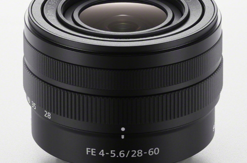 Sony FE 28-60 мм F4-5.6: маленький и легкий полнокадровый зум-объектив с высоким качеством изображения.