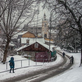 Вечер маленького городка