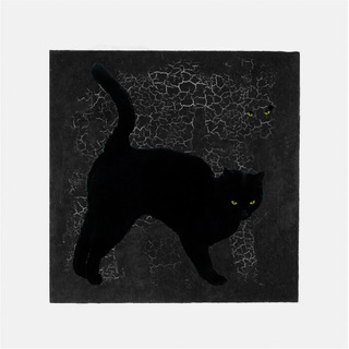 Чёрный квадрат, Чёрный кот и  леопард.