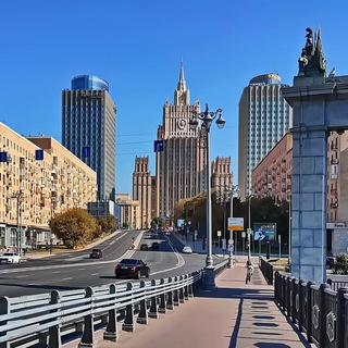 Москва Смоленская ул, Бородинский мост.