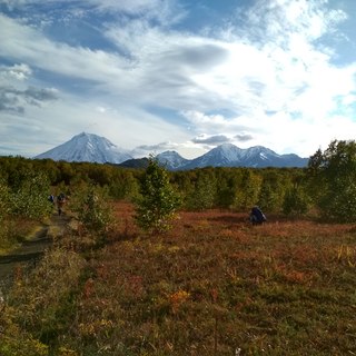 Осенние краски в Налычевской долине