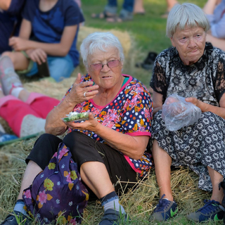 На праздничном мероприятии