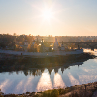 Осеннего солнца лучи