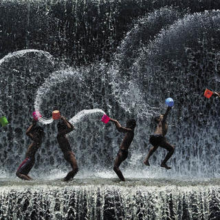 Alex Goh Chun Seong, Мalaysia. Splashing Fun Time. Алекс Го Чун Съенг, Малайзия. Веселые брызги.