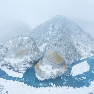 Дагестан. Снегопад