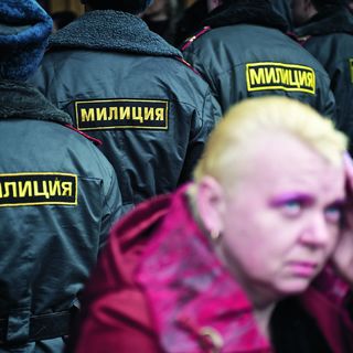 Алексей Николаев (Москва).
Из серии «Милиция».