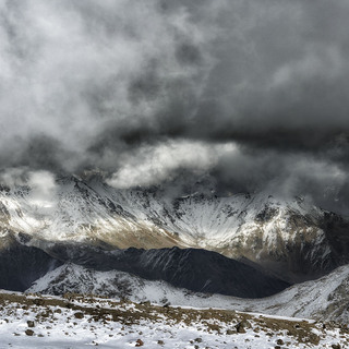 Вид с Эльбруса...