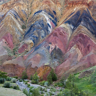 Цветные горы