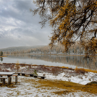 В октябре....