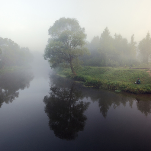 alexsavochkin_morning_istra / Герои моего пейзажа. Выбор редакции.