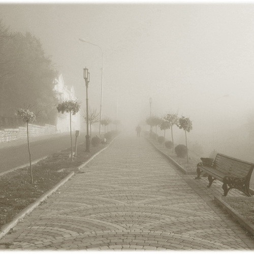 Пятигорск.Ноябрьское утро / Жизни в тумане