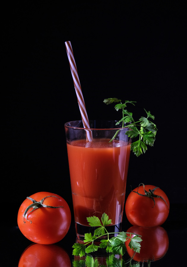 Сок и томаты