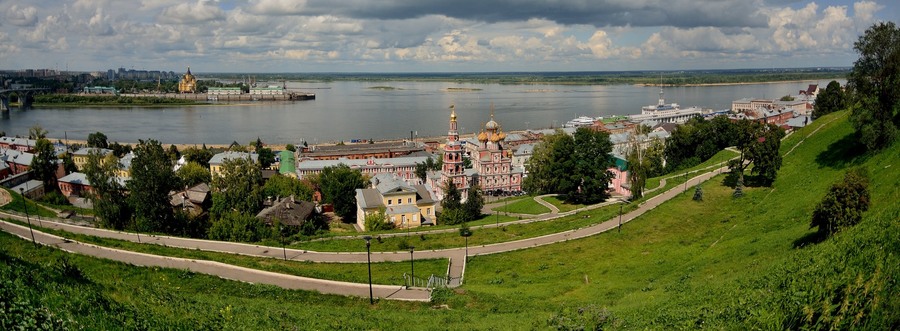прогулка по реке Нижний Новгород
