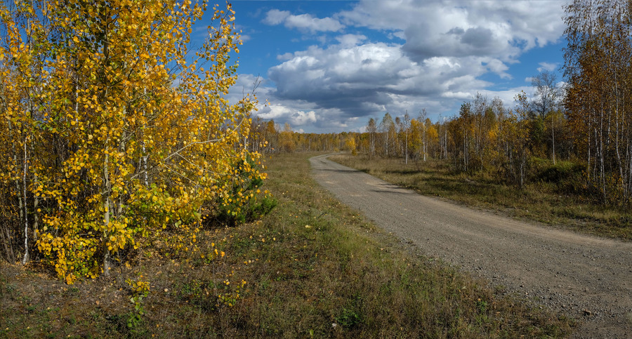 Дорогами осени