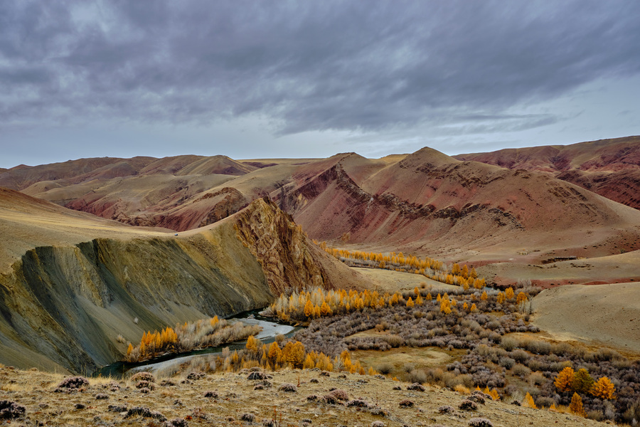 Красоты осеннего Алтая...