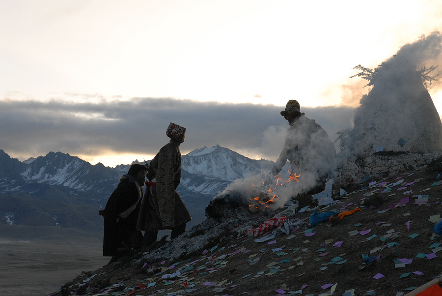 003 Тибет.  Встреча Нового года на священной горе.