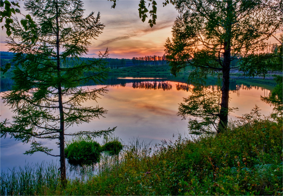 Пожар заката