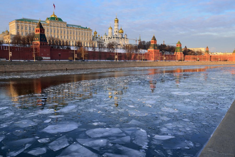 Ледоход на Москва-реке