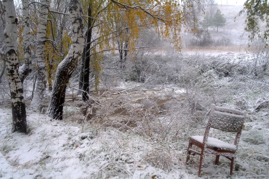 Посидели и поседели