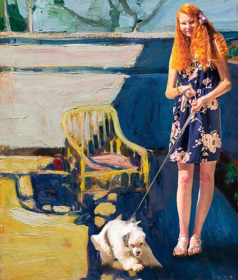 МАРГО. ВЕРАНДА.