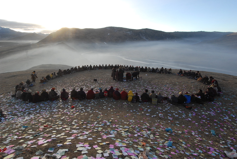 004 Тибет.  Встреча Нового года на священной горе.
