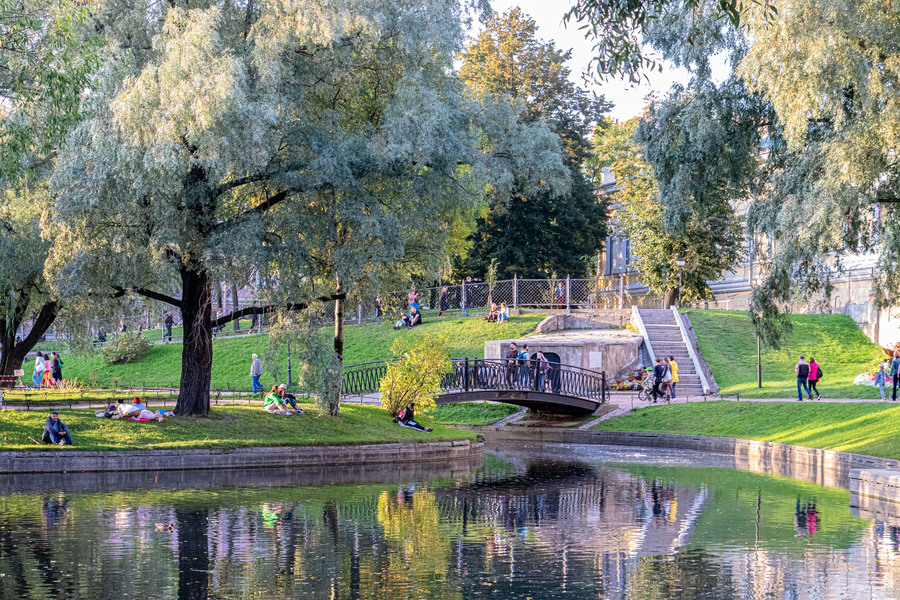 в Юсуповском саду