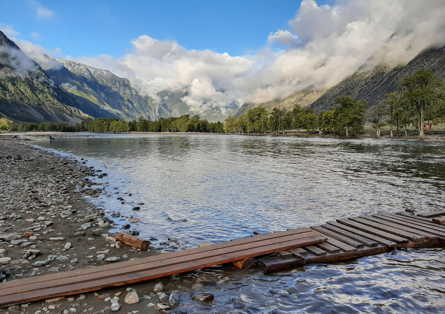 Утро в горах