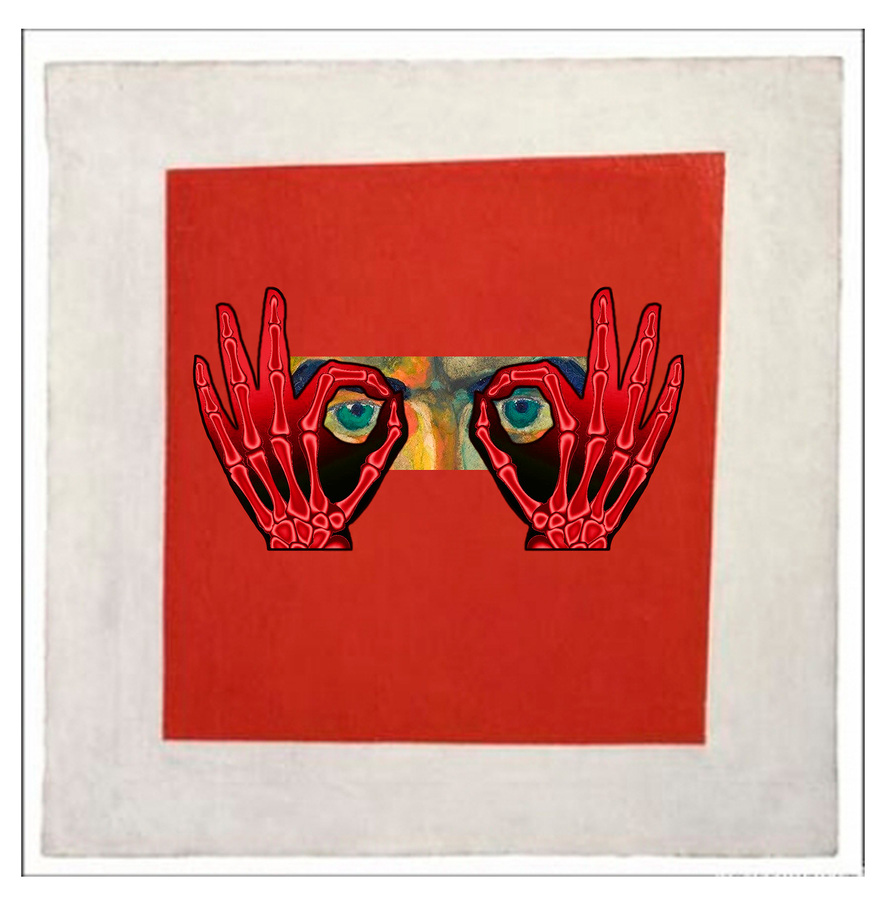 Художник Малевич ,,Красный квадрат. Вглядываясь в современность&quot;