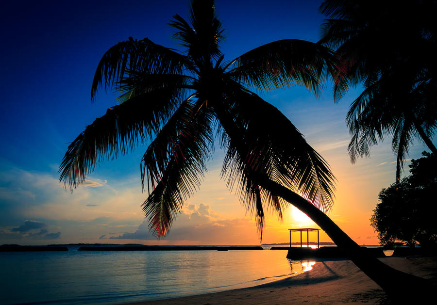 Восход на Мальдивских островах