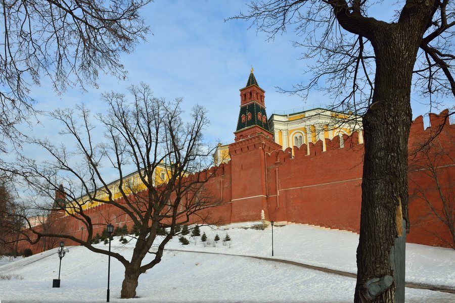 Кремлевская стена. Как настоящая