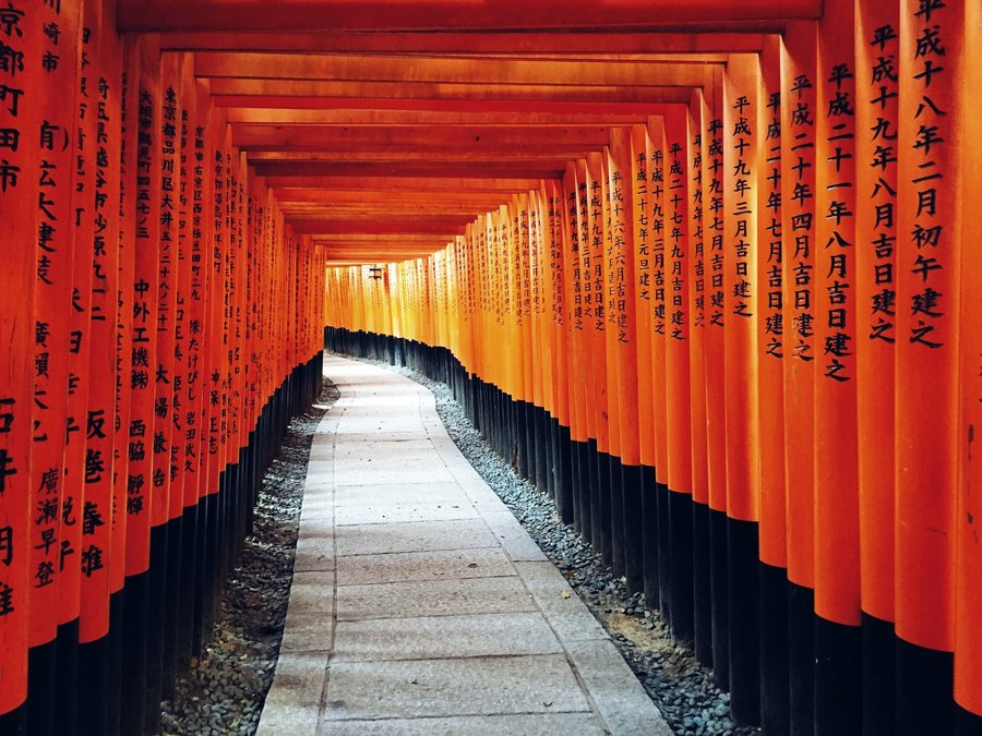 Fushimi Inari Shrine.Андрей Алексеев